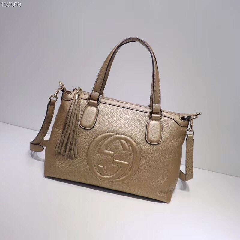 G*u*i top handle bags